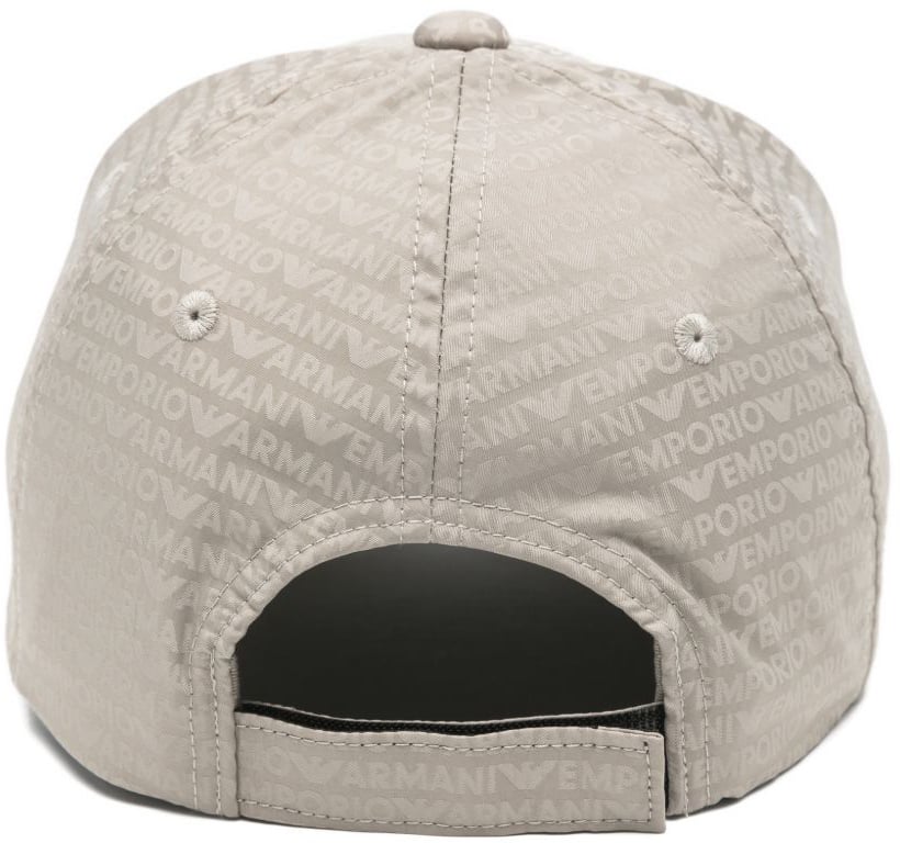 Emporio Armani Hats Dove Grey Grijs
