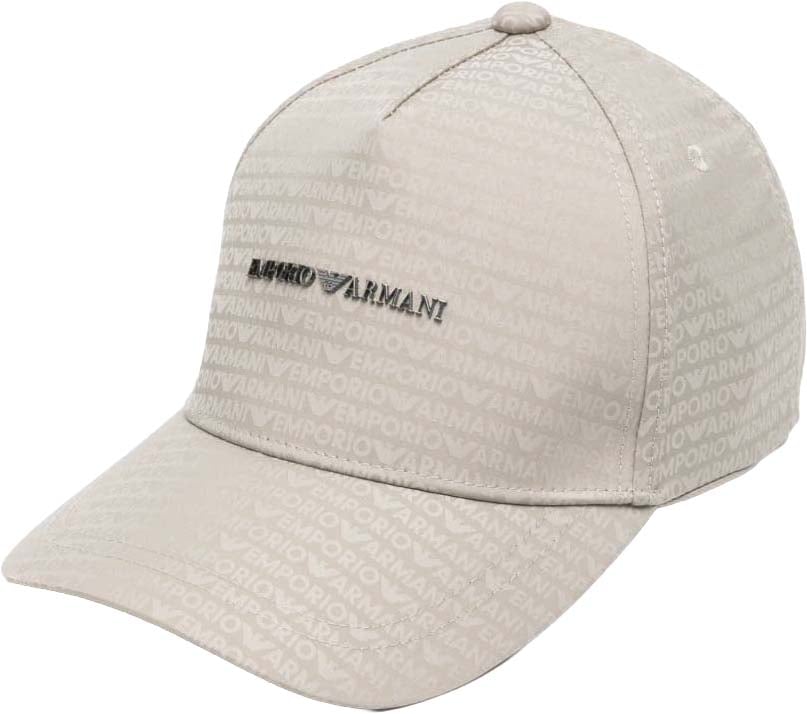 Emporio Armani Hats Dove Grey Grijs
