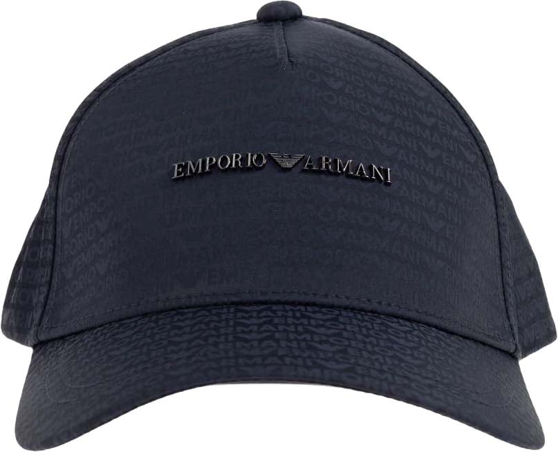 Emporio Armani Hats Blue Blauw