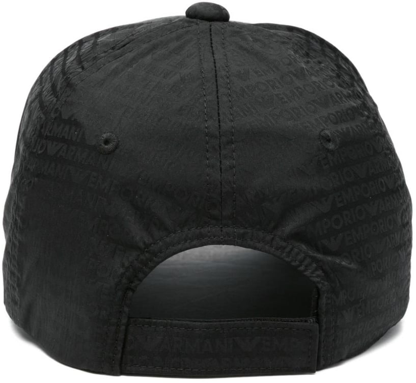 Emporio Armani Hats Black Zwart