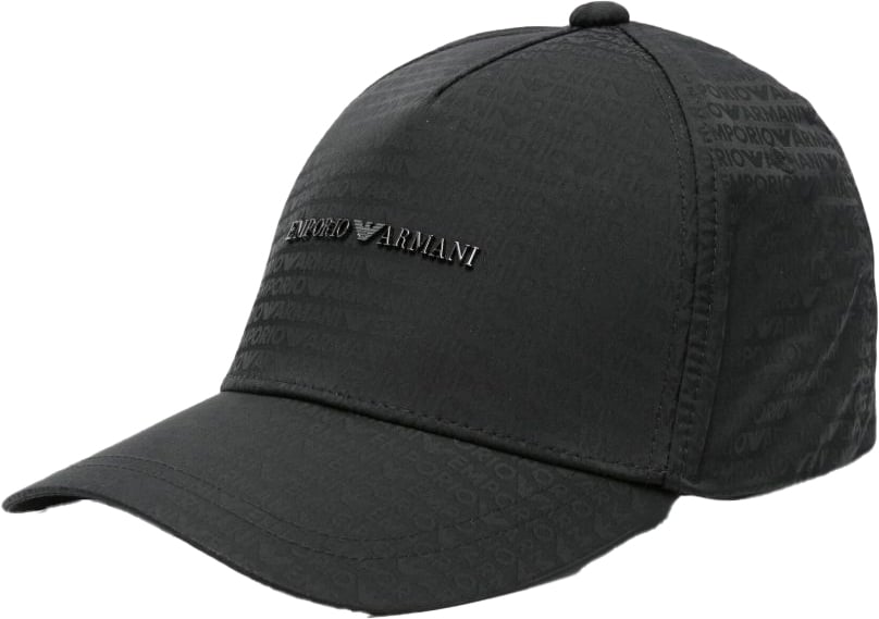 Emporio Armani Hats Black Zwart