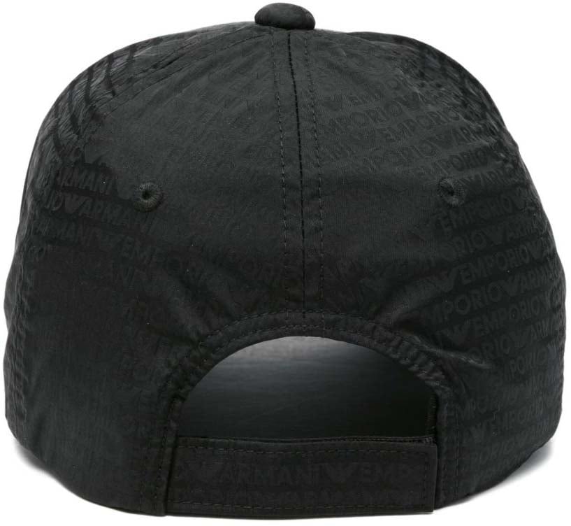 Emporio Armani Hats Black Zwart