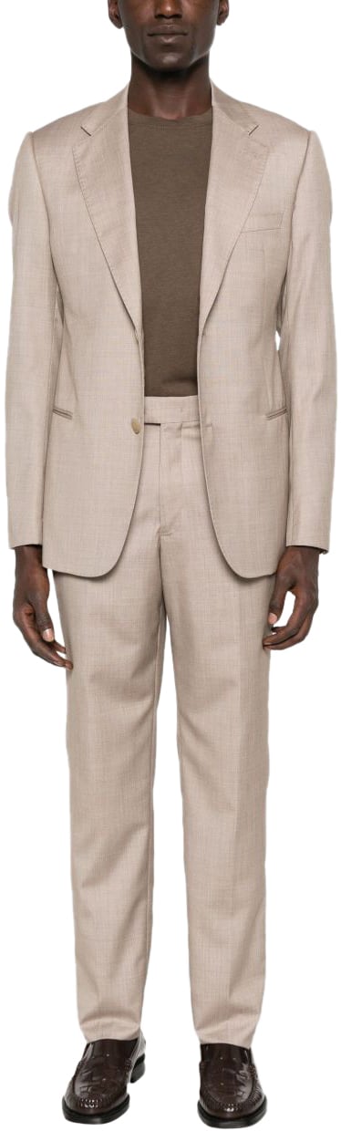 Emporio Armani Suit Brown Bruin