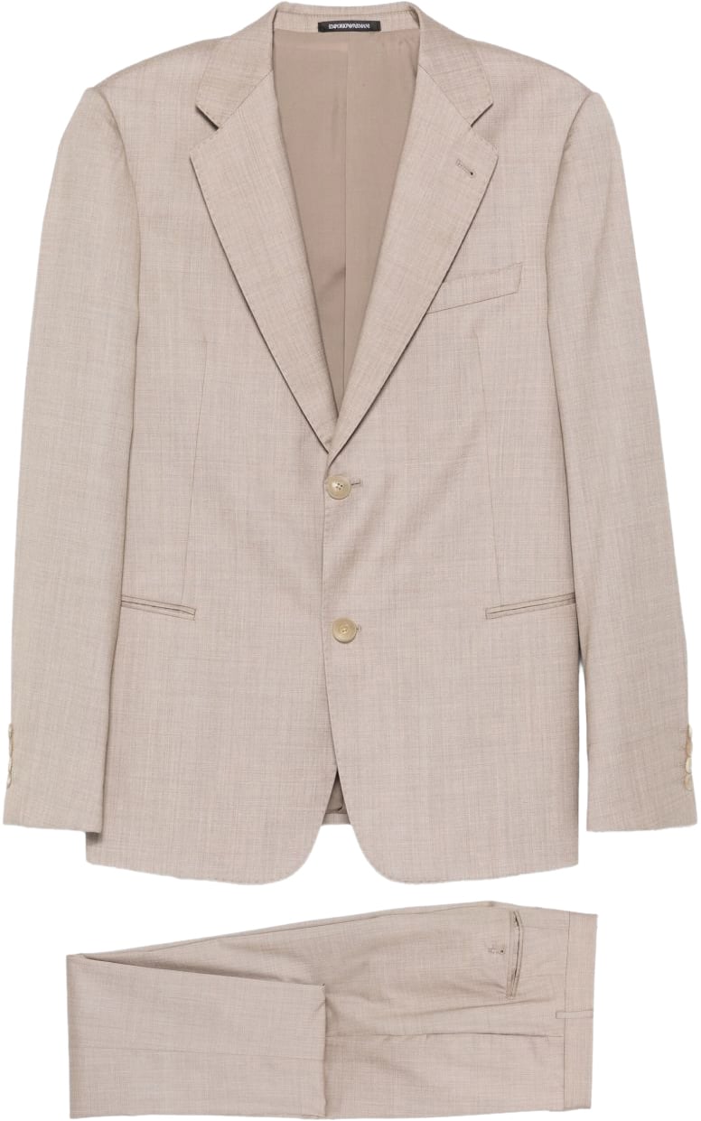 Emporio Armani Suit Brown Bruin