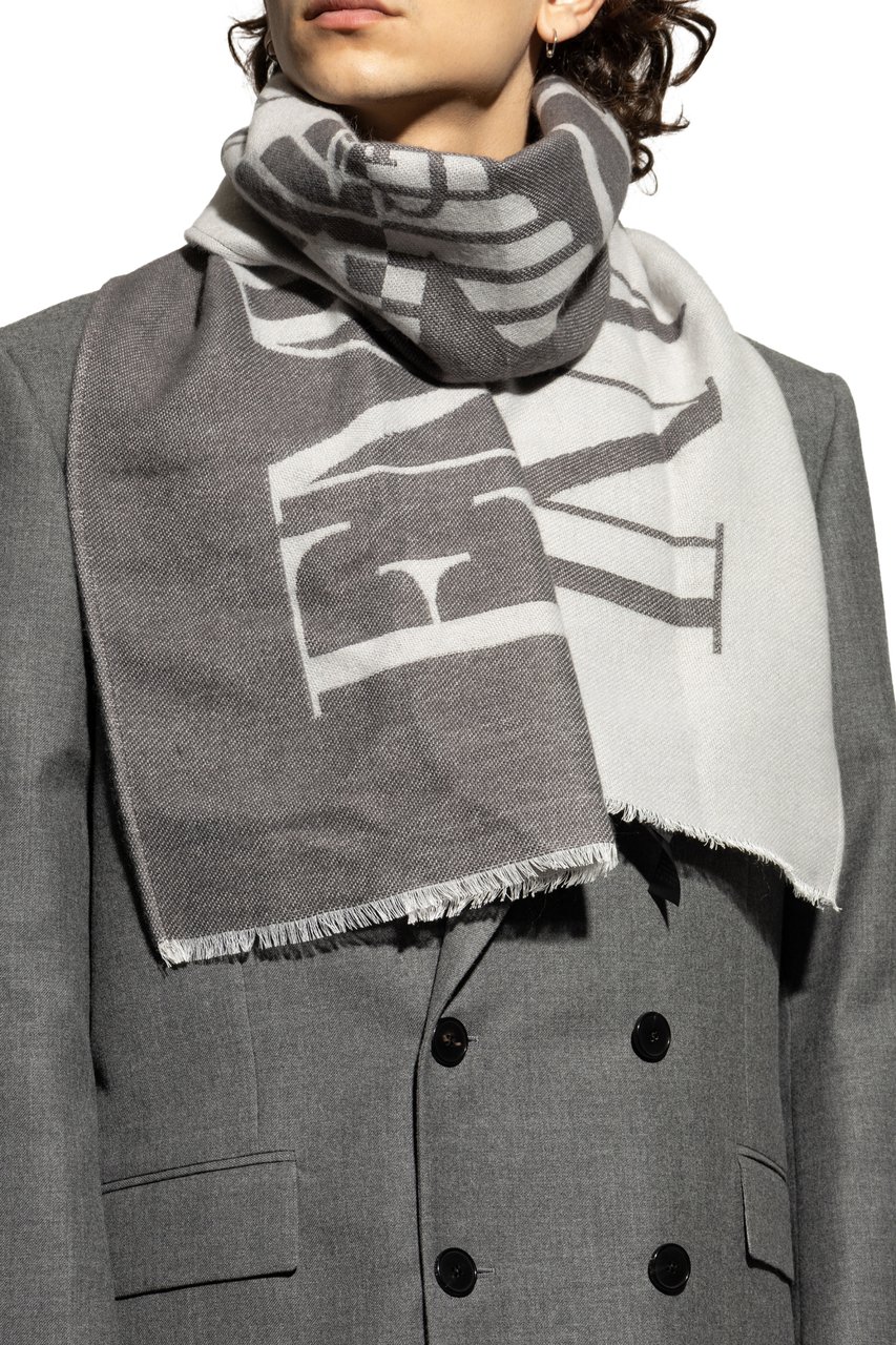 Emporio Armani Scarfs Grey Grijs