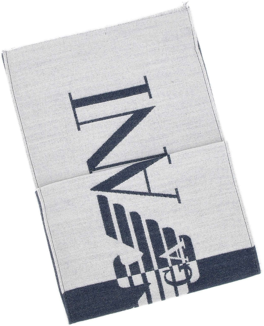 Emporio Armani Scarfs Blue Blauw