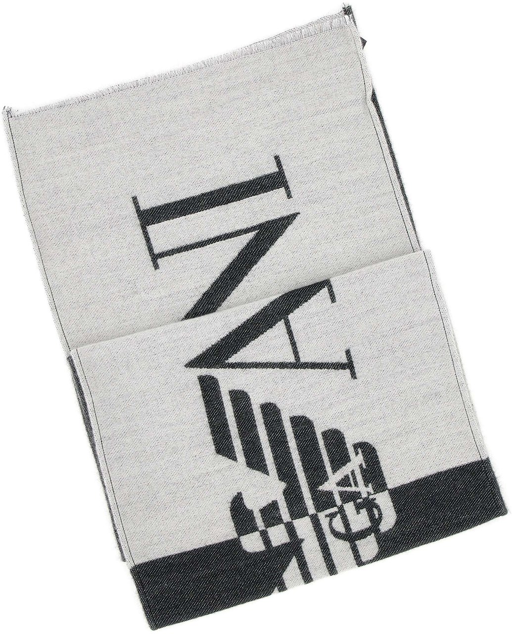 Emporio Armani Scarfs Black Zwart