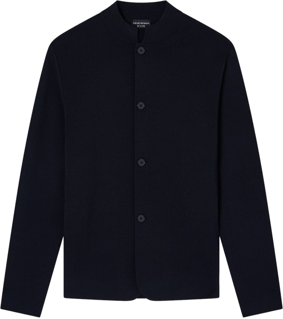 Emporio Armani Jackets Blue Blauw