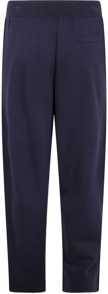 Emporio Armani Trousers Blue Blauw