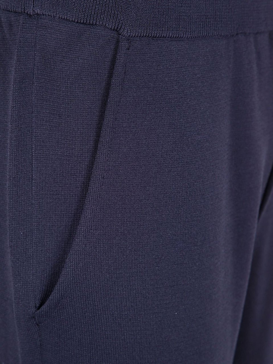 Emporio Armani Trousers Blue Blauw