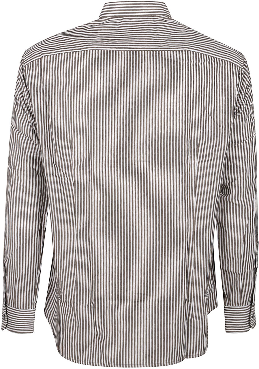 Emporio Armani Long Sleeve Shirt Black Zwart