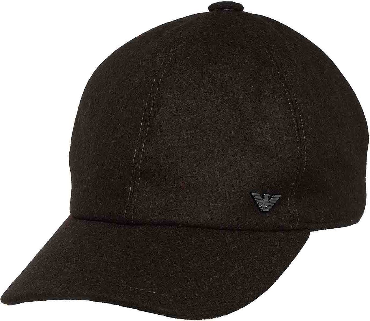 Emporio Armani Hats Marrone Scuro Bruin