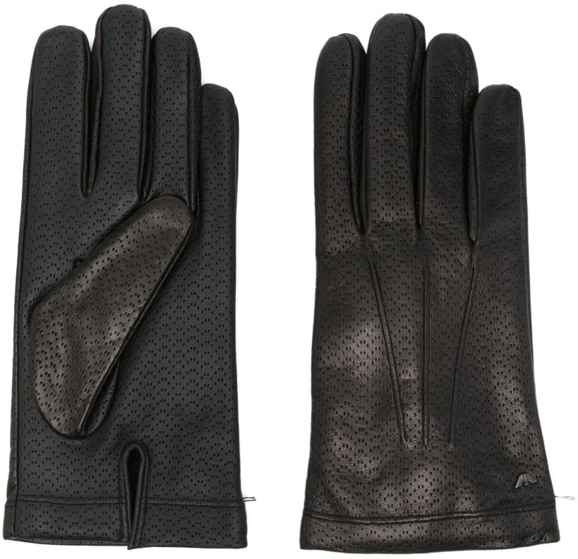 Emporio Armani Gloves Black Zwart