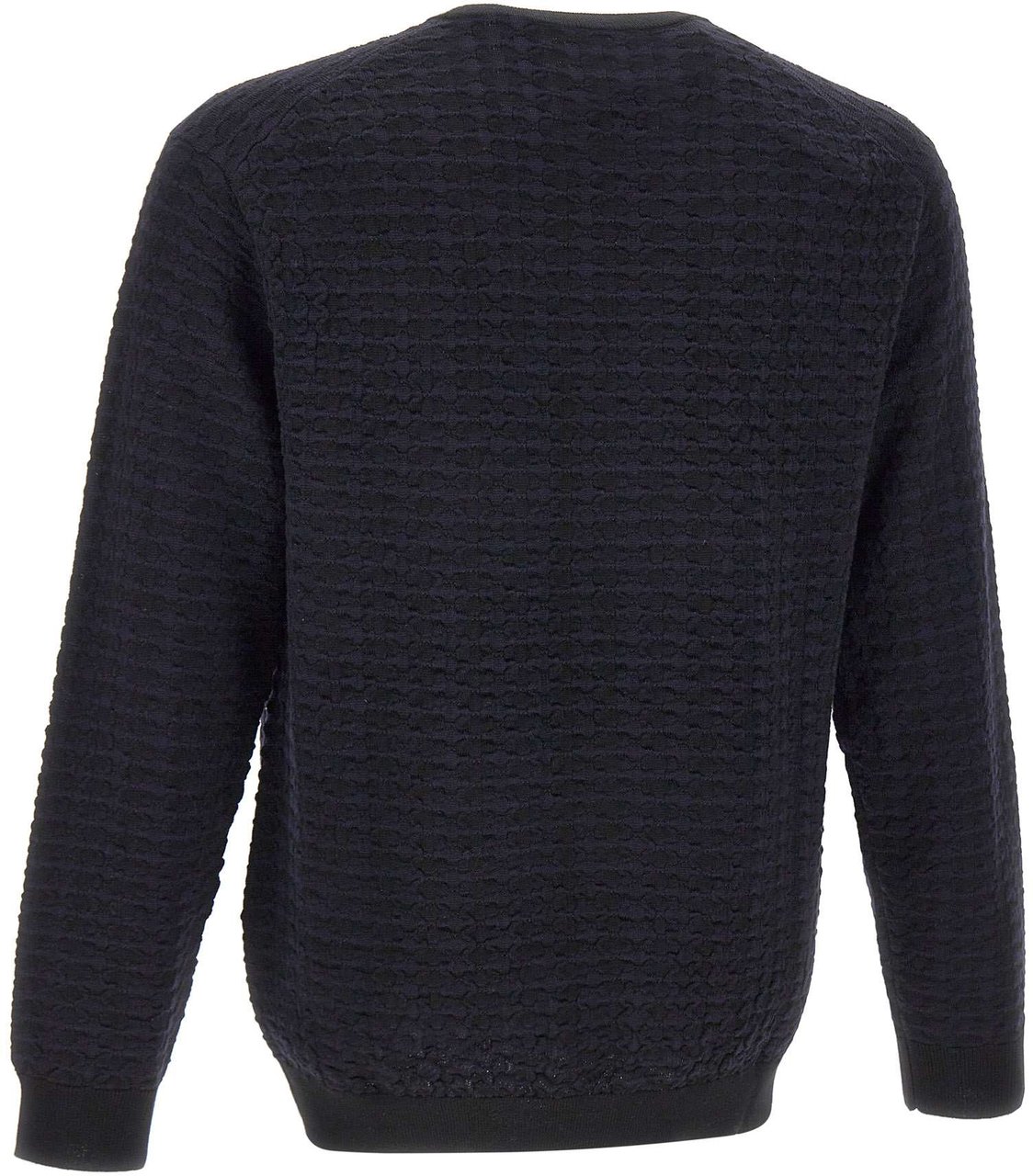 Emporio Armani Sweaters Blue Blauw