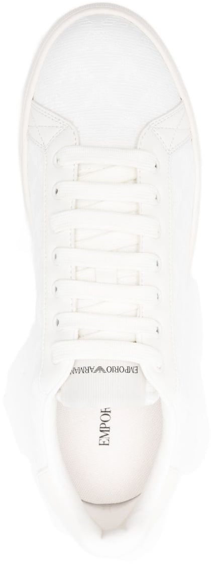 Emporio Armani Sneakers White Wit