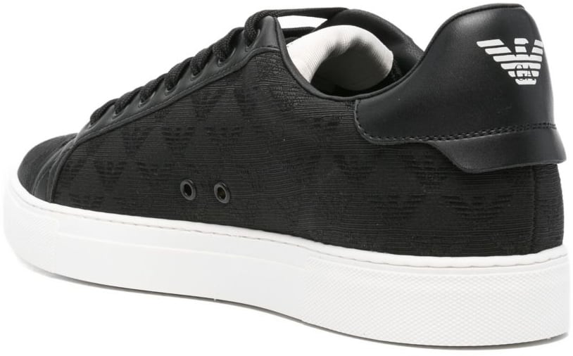 Emporio Armani Sneakers Black Zwart