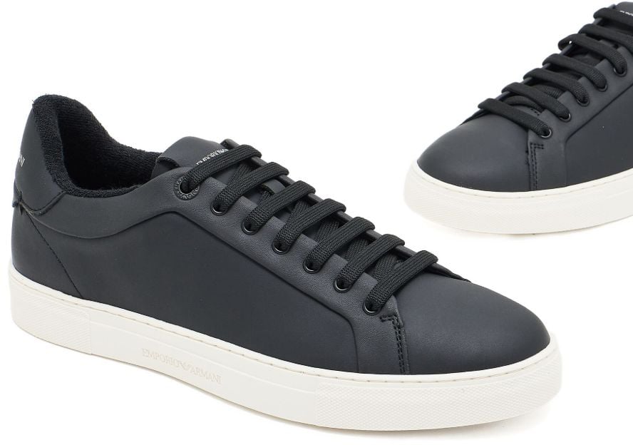 Emporio Armani Sneakers Black Zwart