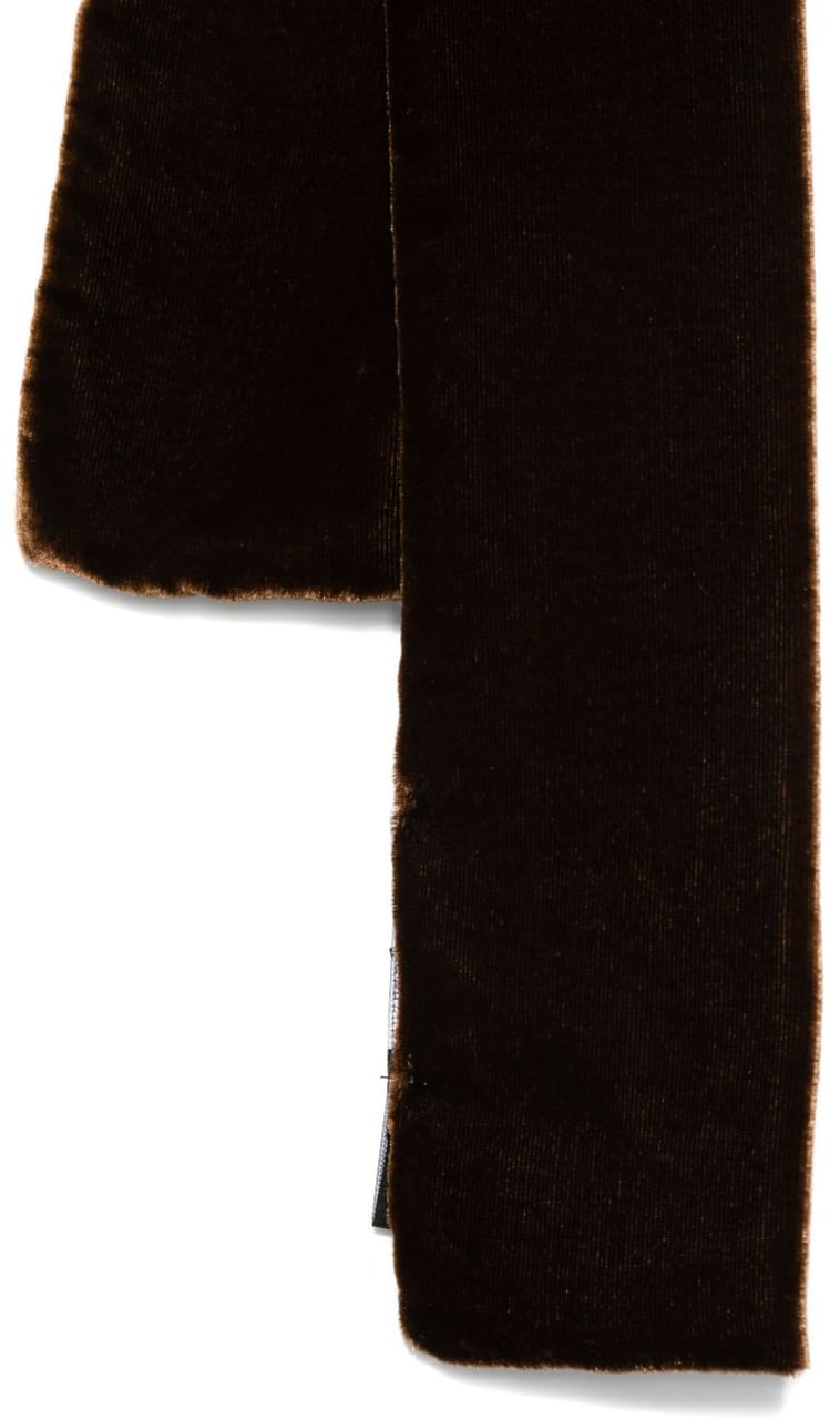 Emporio Armani Scarfs Brown Bruin
