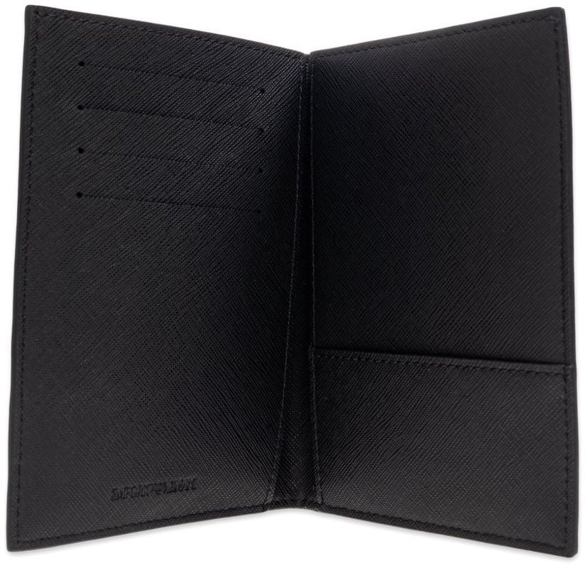 Emporio Armani Wallets Black Zwart