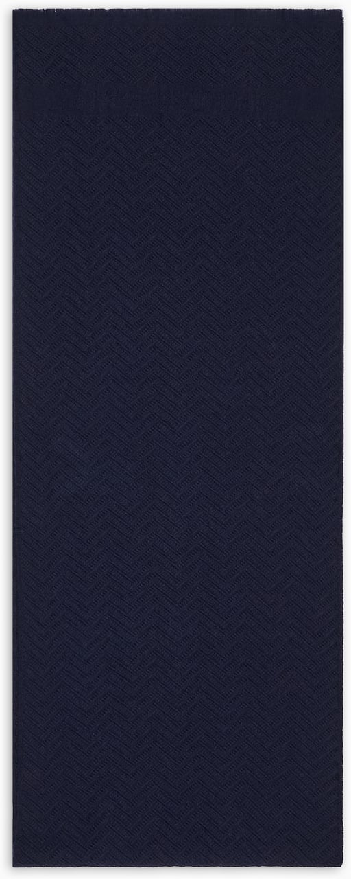 Emporio Armani Scarfs Blue Blauw