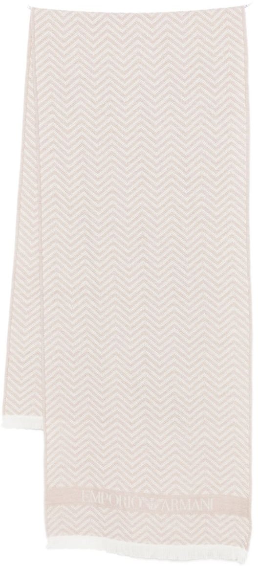 Emporio Armani Scarfs White Wit