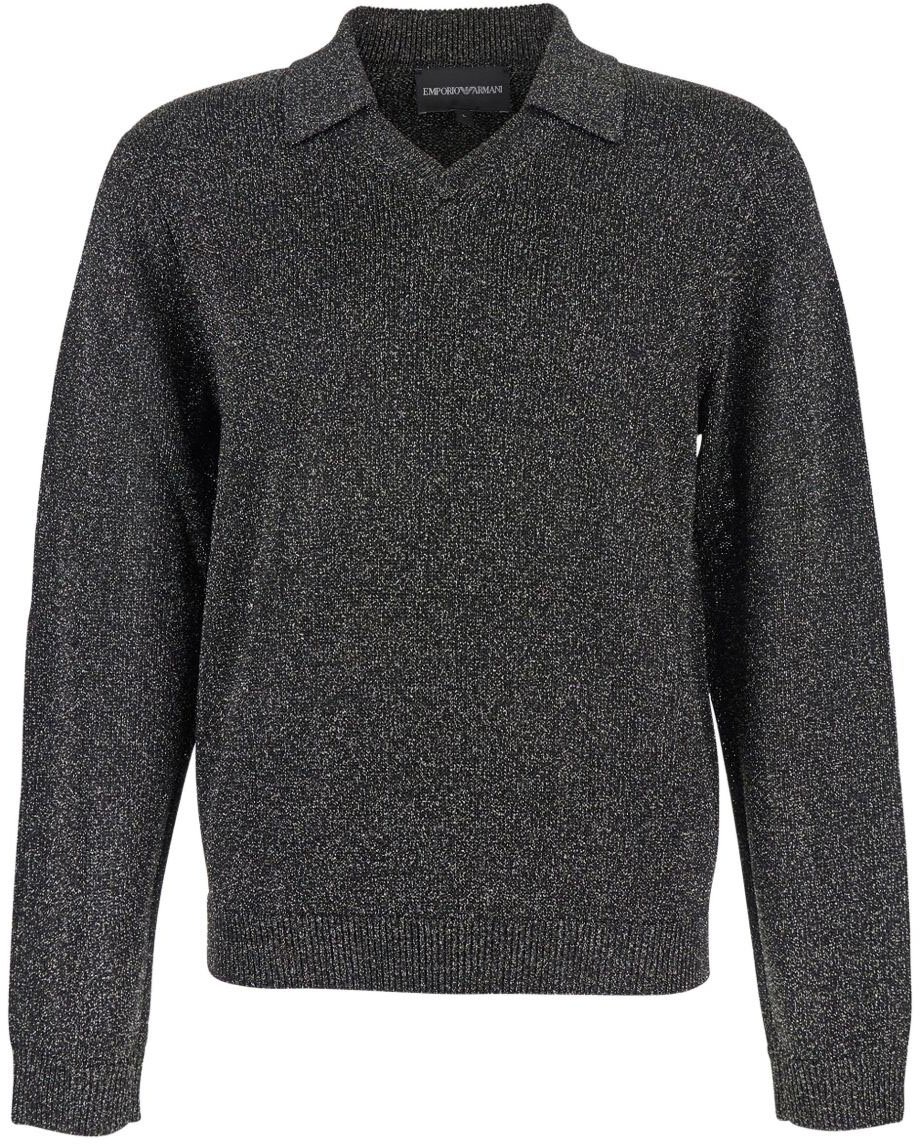 Emporio Armani Sweaters Grey Grijs