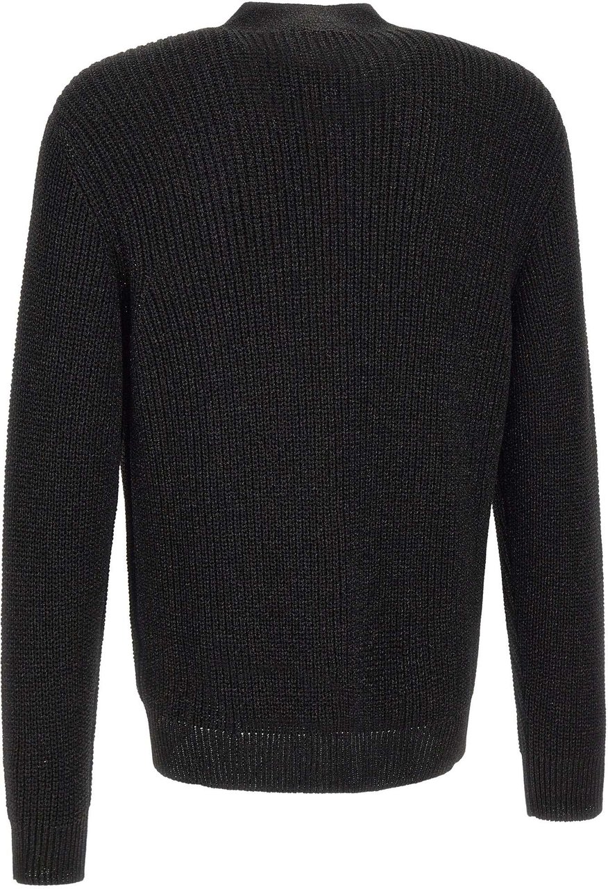 Emporio Armani Sweaters Black Zwart