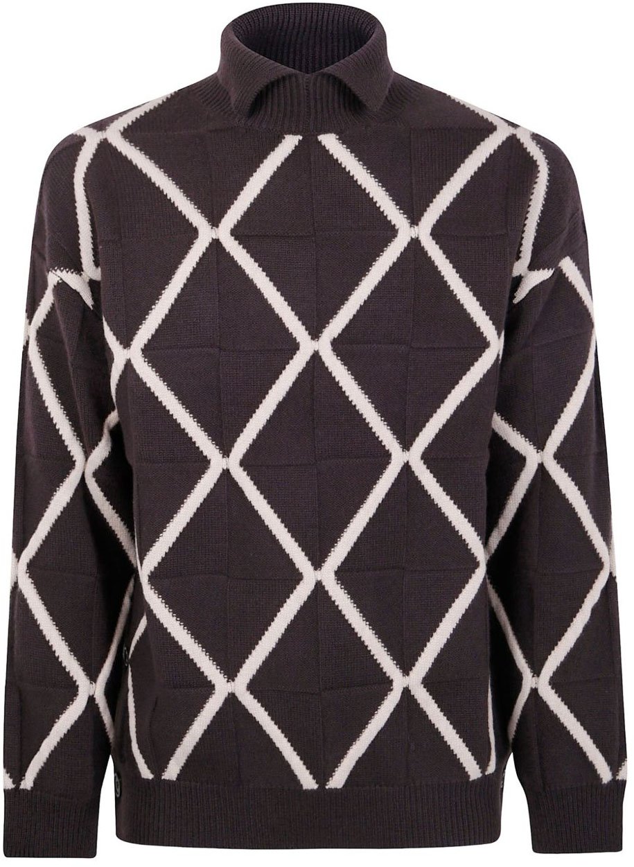 Emporio Armani Sweaters Brown Bruin