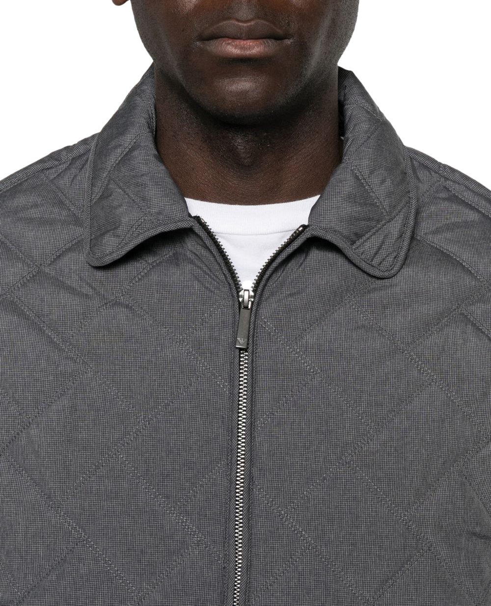 Emporio Armani Coats Grigio Grijs