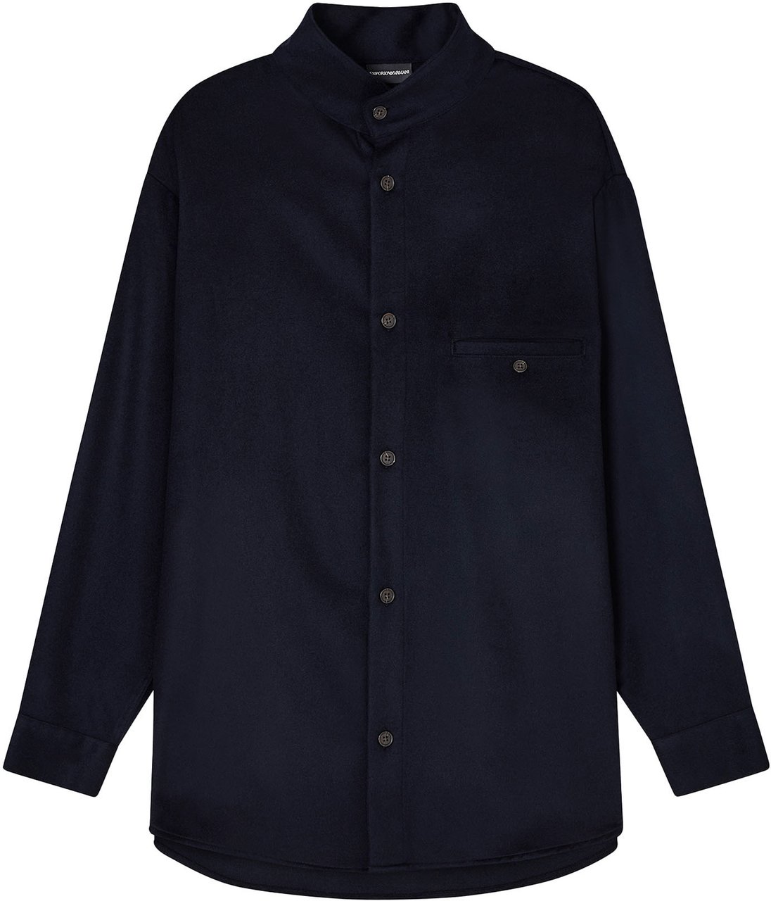 Emporio Armani Shirts Blue Blauw