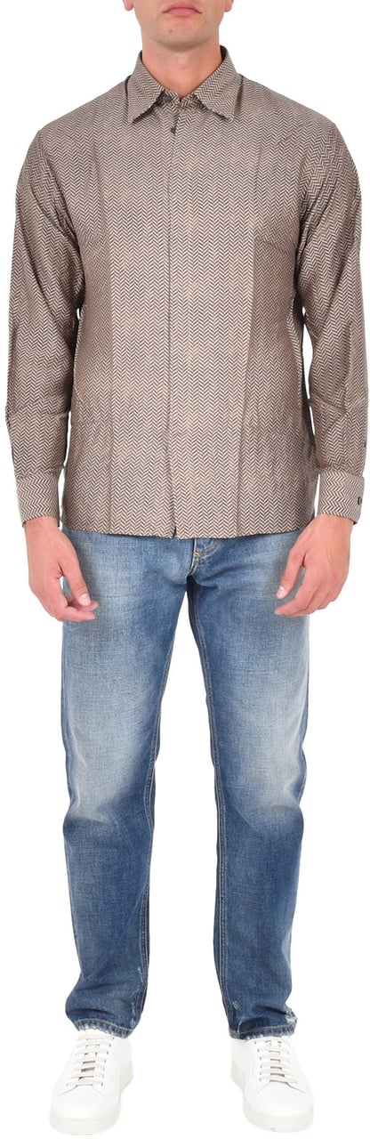 Emporio Armani Shirts Beige Beige