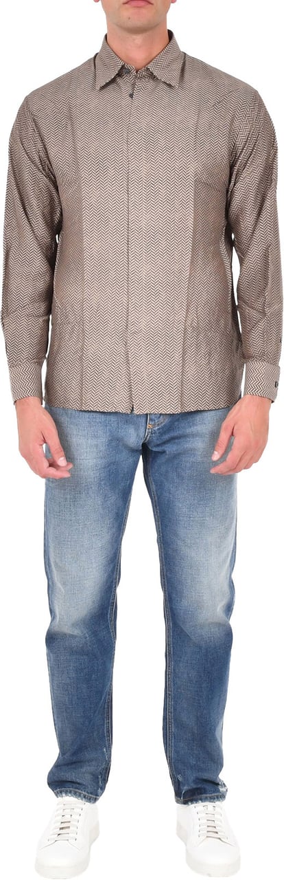 Emporio Armani Shirts Beige Beige