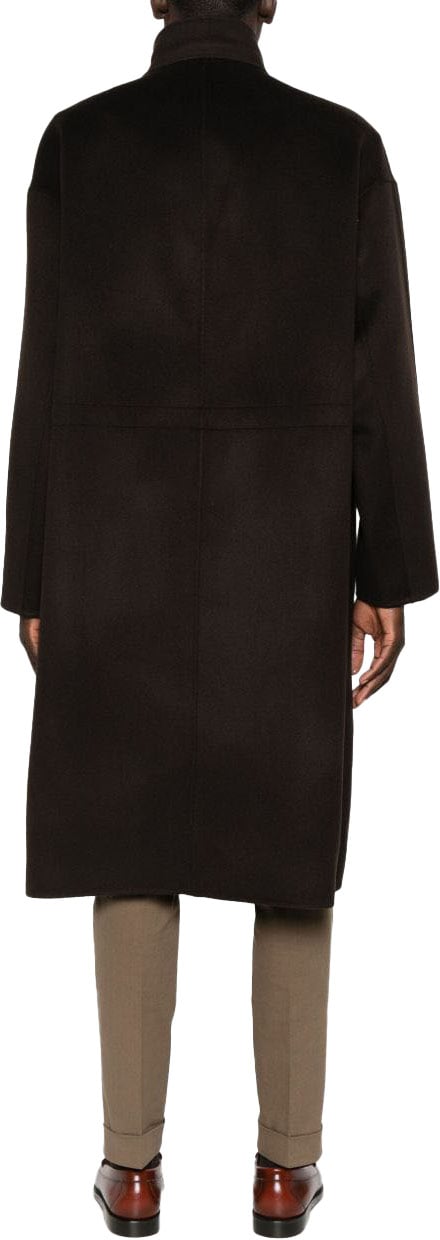 Emporio Armani Coats Brown Bruin