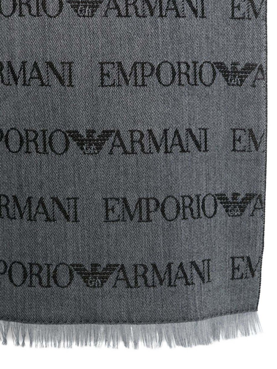 Emporio Armani Scarfs Grey Grijs