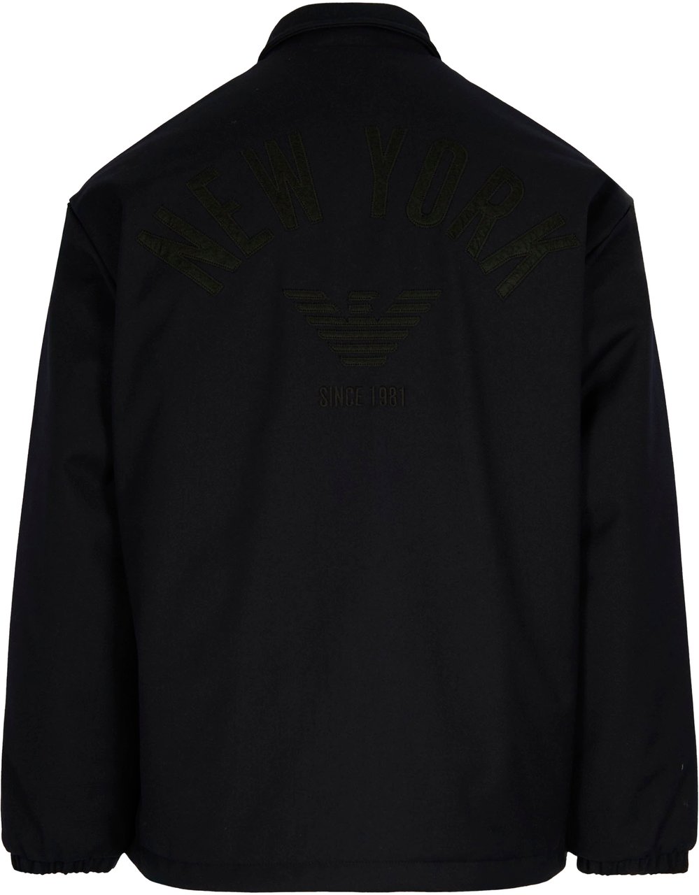 Emporio Armani Coats Maritime Blue Blauw