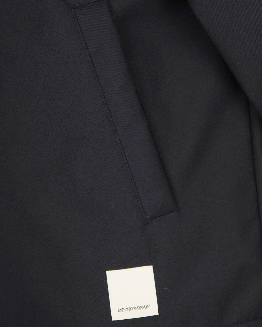 Emporio Armani Coats Maritime Blue Blauw