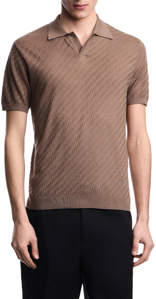 Emporio Armani Sweaters Brown Bruin