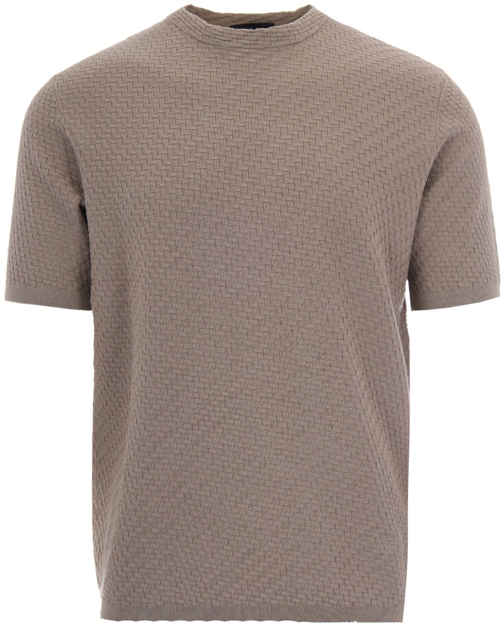 Emporio Armani T-Shirts And Polos Vintage Khaki Bruin