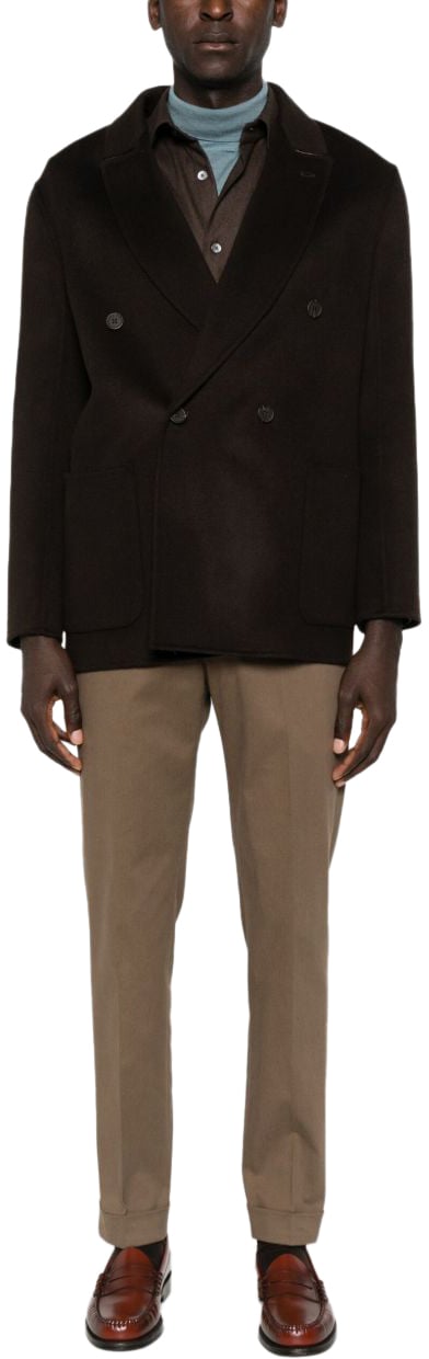 Emporio Armani Jackets Brown Bruin