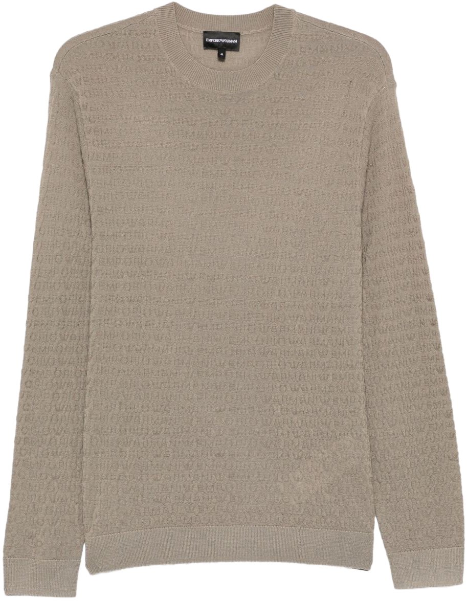 Emporio Armani Sweaters Dove Grey Grijs