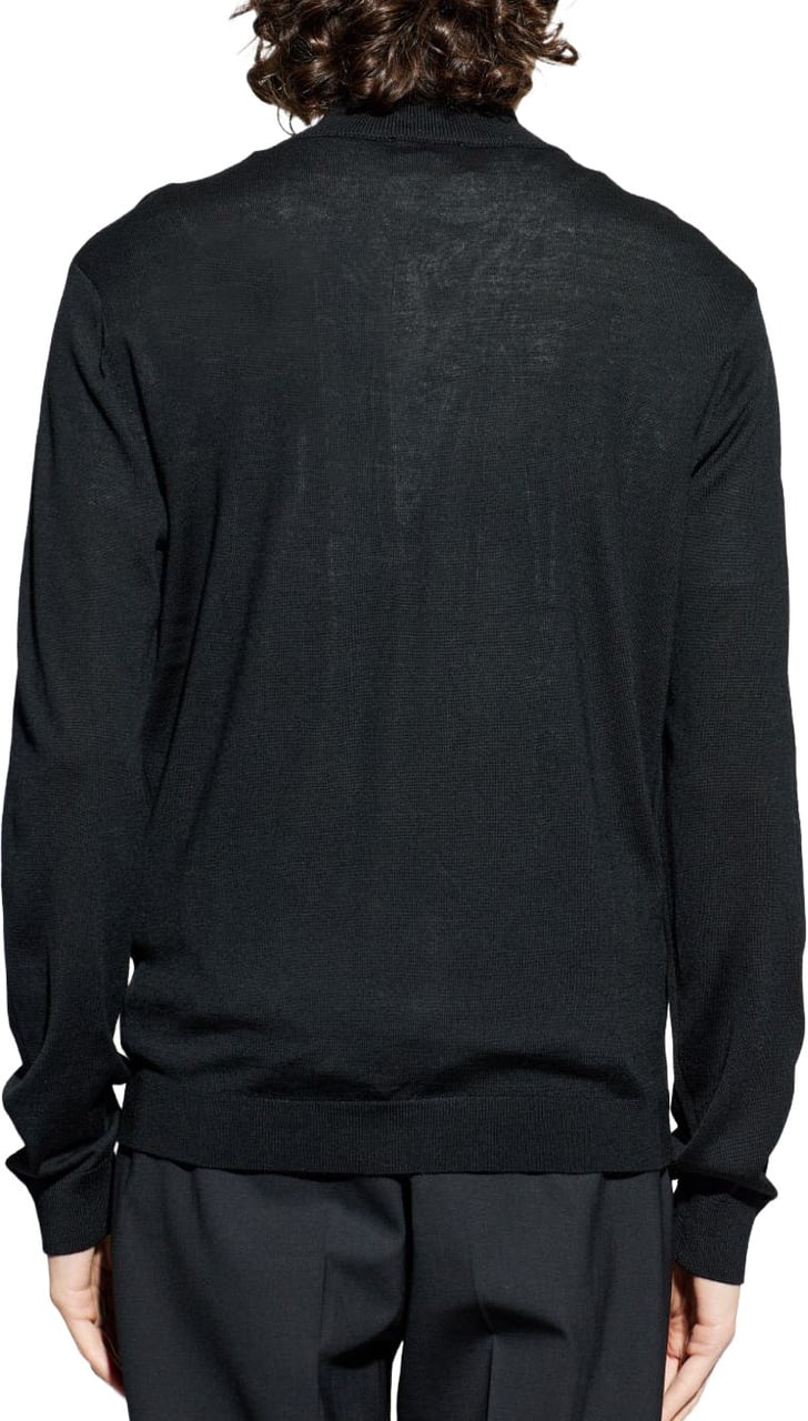 Emporio Armani Sweaters Black Zwart