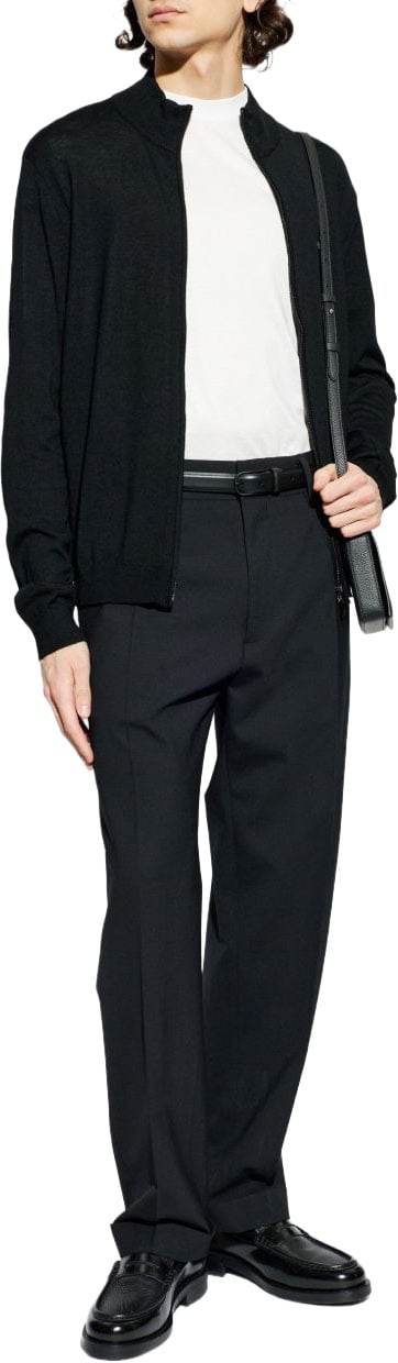Emporio Armani Sweaters Black Zwart