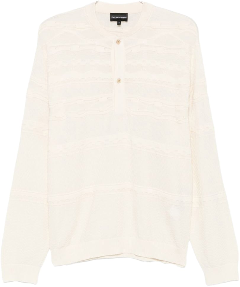 Emporio Armani Sweaters White Wit