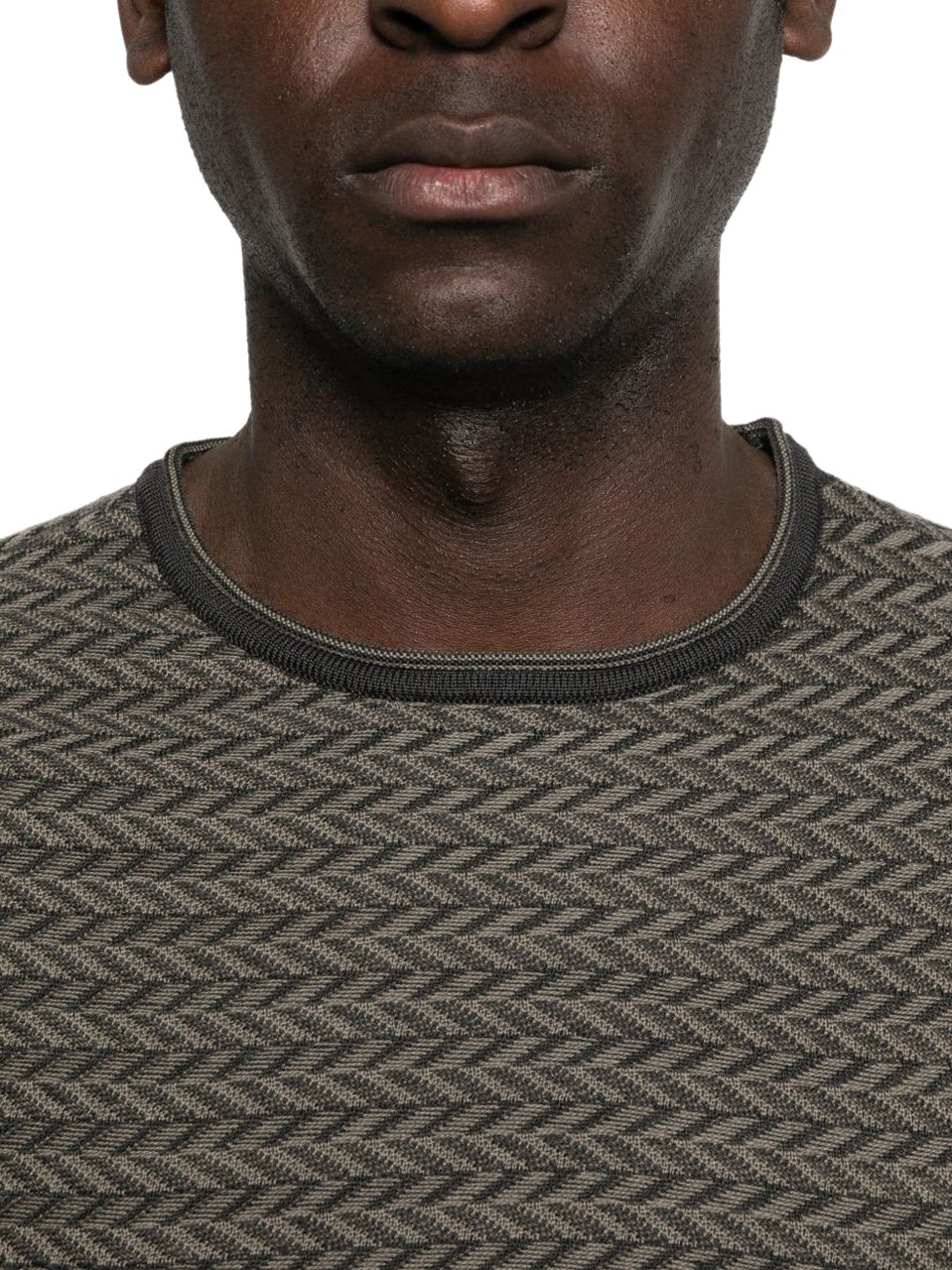 Emporio Armani Sweaters Blue Blauw