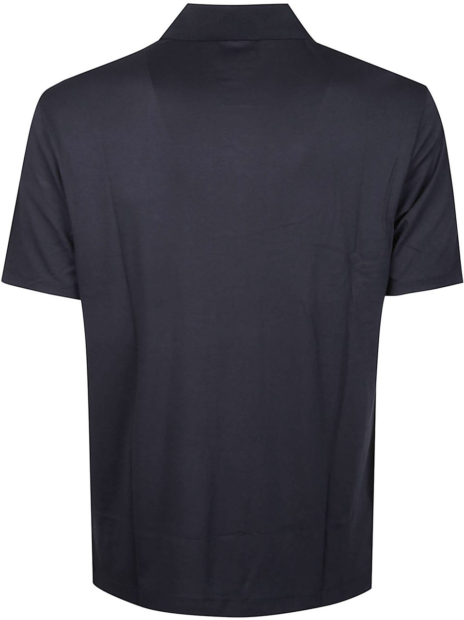 Emporio Armani Short Sleeve Slim Polo Shirt Blue Blauw