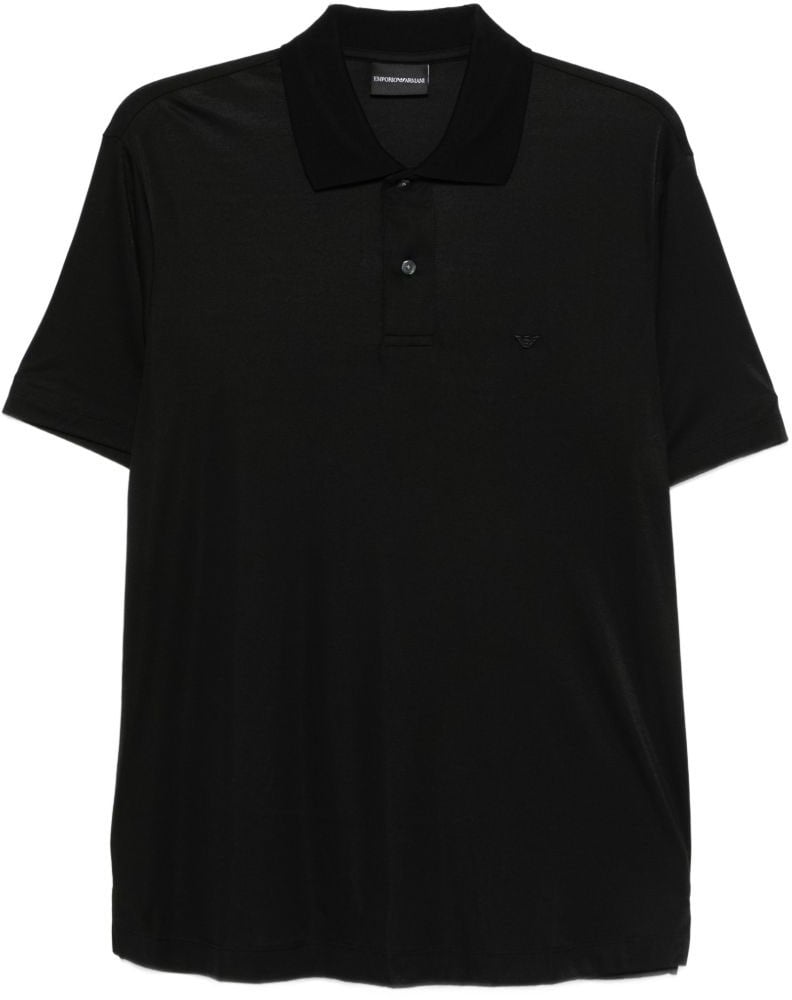 Emporio Armani T-Shirts And Polos Black Zwart