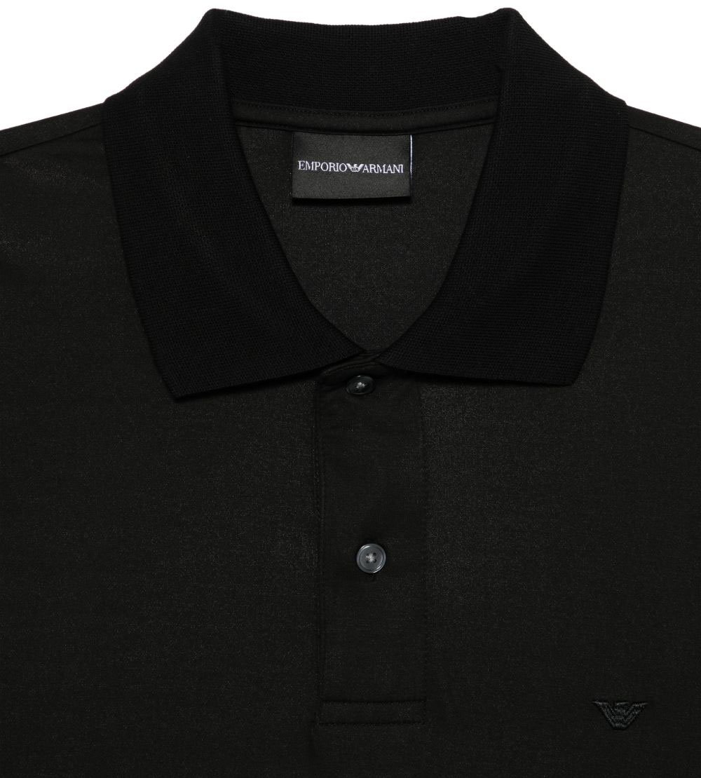 Emporio Armani T-Shirts And Polos Black Zwart