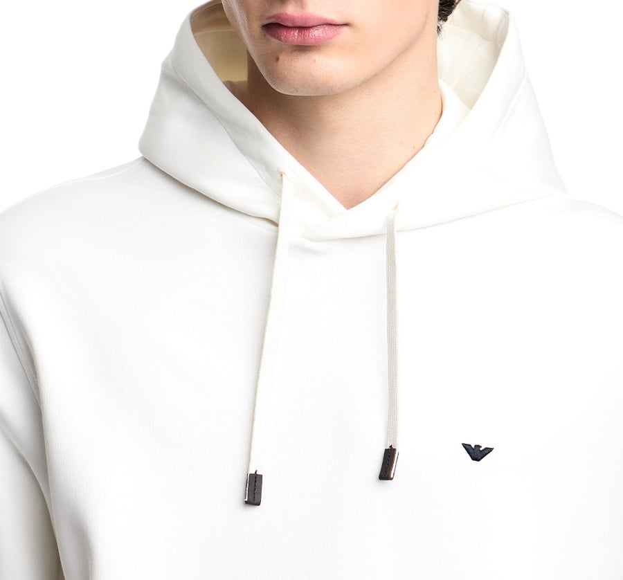 Emporio Armani Sweatshirts White Wit