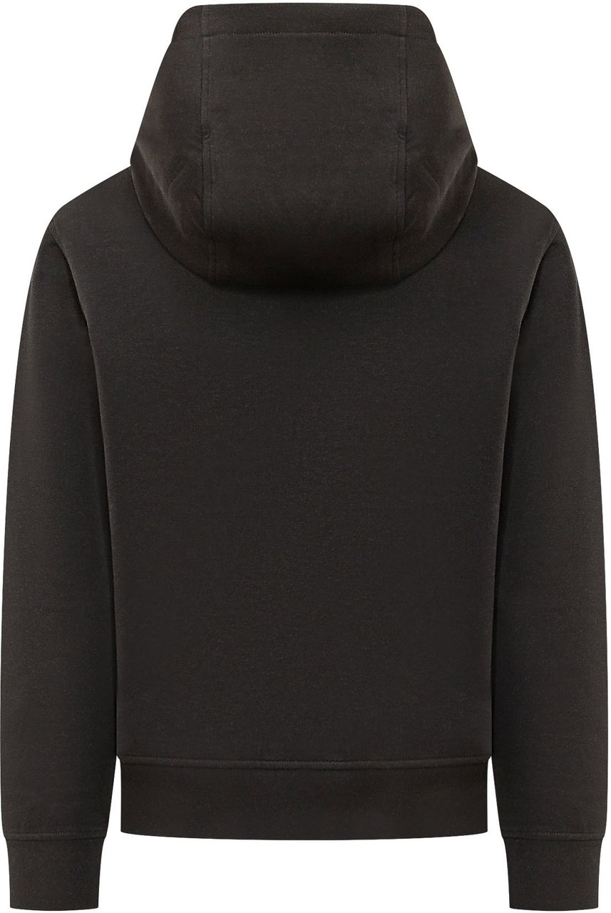 Emporio Armani Felpa con Cappuccio e Coulisse Annodata Zwart