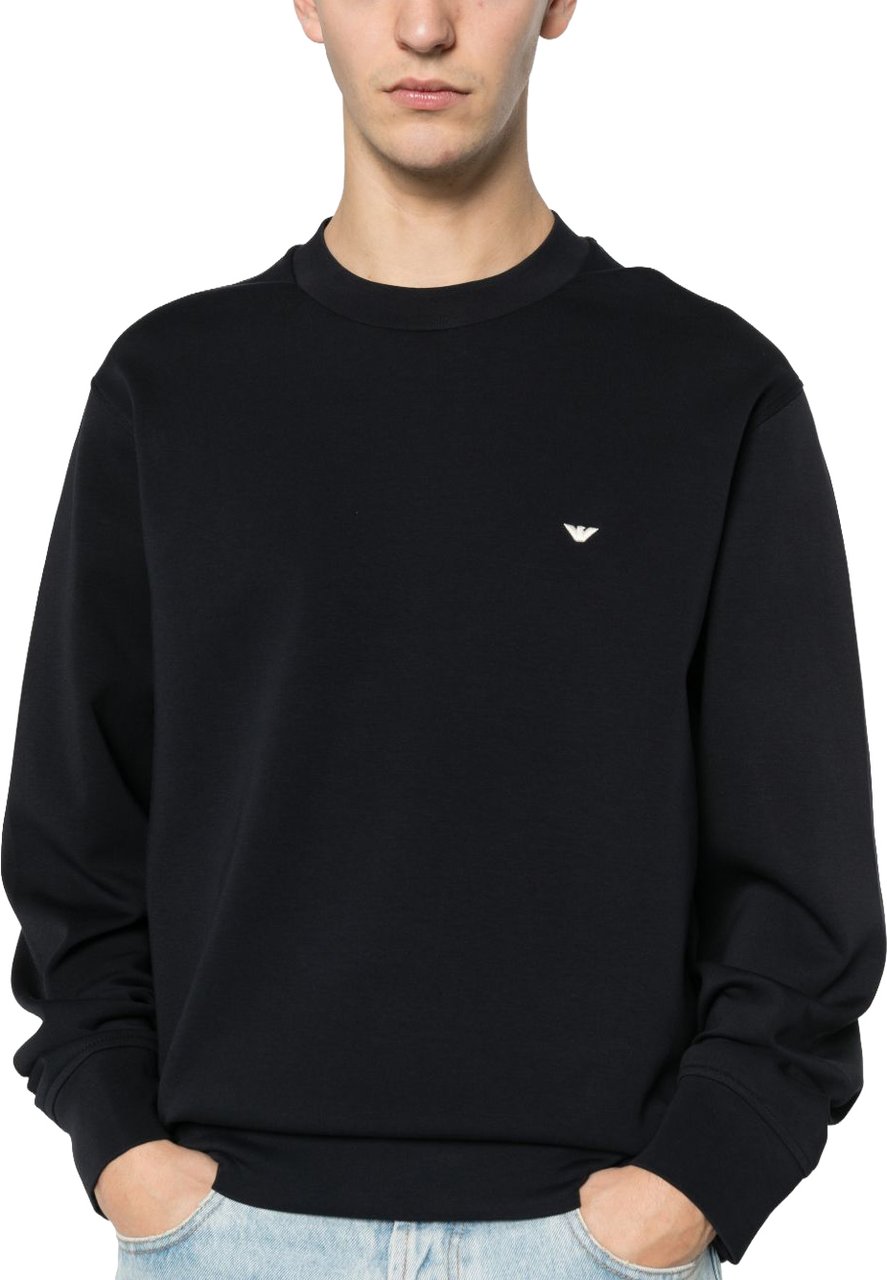 Emporio Armani Sweaters Navy Navy